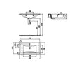 Creavit Su 45 x 80 cm Lavabo