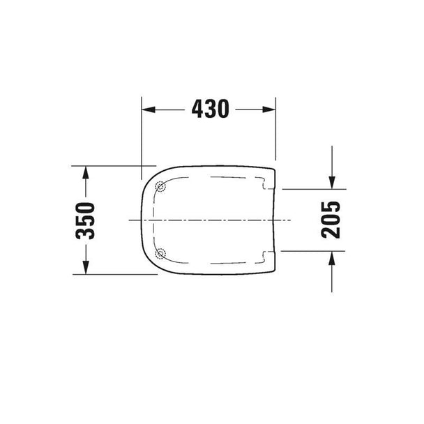 Duravit D-Code Klozet Kapağı