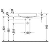 Duravit DuraSquare Çanak Lavabo 60 cm