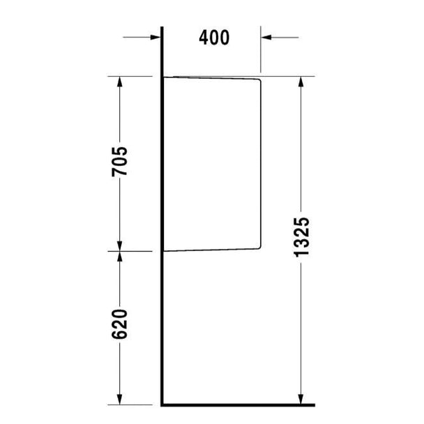 Duravit Starck 3 Ara Bölme 8500000000