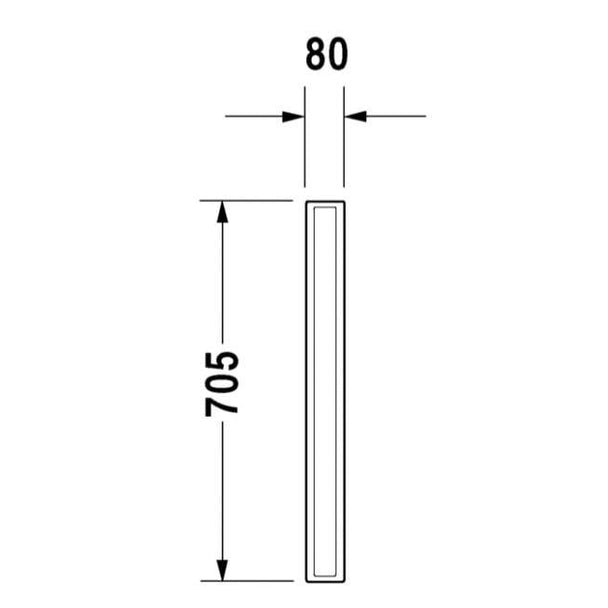 Duravit Starck 3 Ara Bölme 8500000000