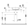 Duravit White Tulip Çanak Lavabo 43 cm