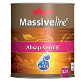 Dyo Massiveline Su Bazlı Ahşap Verniği 2,5 Lt