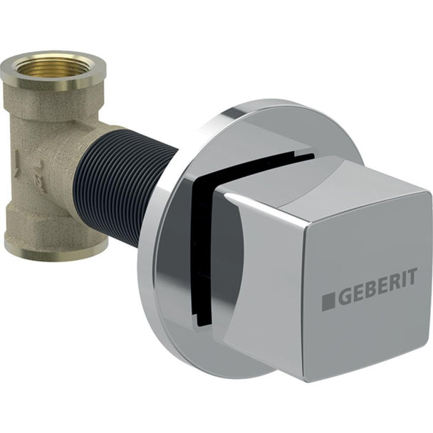 Geberit Alpha 3'lü Gömme Rezervuar Seti 8 cm - Parlak Krom