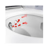 Geberit AquaClean Mera Comfort Akıllı Asma Klozet Krom/Beyaz