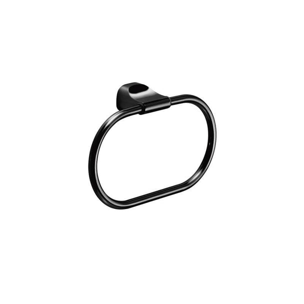 Gedy Stelvio Yuvarlak Havluluk 20,7 cm Mat Siyah
