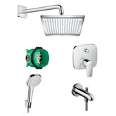 Hansgrohe Talis E Ankastre Kare Banyo Seti Krom