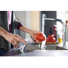 Hansgrohe C71-F450-06 Çelik Eviye Kombinasyonu 450 Select