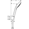 Hansgrohe Croma Select S Porter Duş Seti 1.6 m