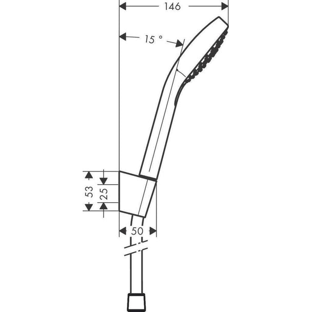 Hansgrohe Croma Select S Porter Duş Seti 1.6 m