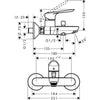 Hansgrohe Logis ve Crometta E240 Banyo Batarya Seti