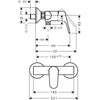 Hansgrohe Focus E Duş Bataryası