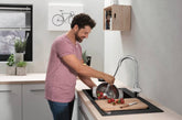 Hansgrohe Focus M42 Tek Kollu Eviye Bataryası 220 Spiralli 2 jet