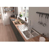 Hansgrohe Focus M42 Tek Kollu Eviye Bataryası 220 Spiralli 2 jet