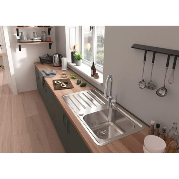 Hansgrohe Focus M42 Tek Kollu Eviye Bataryası 220 Spiralli 2 jet