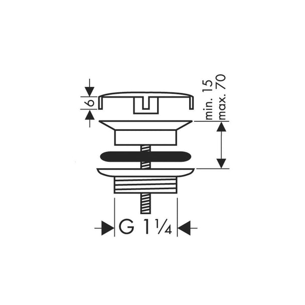 Hansgrohe Lavabo Sifon Süzgeci