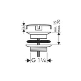 Hansgrohe Lavabo Sifon Süzgeci