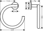 Hansgrohe Logis Halka Havluluk
