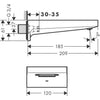 Hansgrohe Metropol Banyo Gagası 185 mm