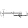 Hansgrohe Raindance E 300 Tepe Duşu Duvardan