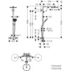 Hansgrohe Raindance Select S 240 1 Jet Termostatik Duş Kolonu