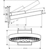Hansgrohe Rainfinity Tepe Duşu 360 3jet