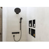 Hansgrohe RainSelect Termostatik Ankastre Banyo Bataryası 2 Çıkış Mat Siyah