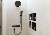 Hansgrohe RainSelect Termostatik Ankastre Banyo Bataryası 2 Çıkış Mat Siyah