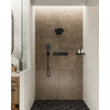 Hansgrohe RainSelect Termostatik Ankastre Banyo Bataryası 2 Çıkış Mat Siyah