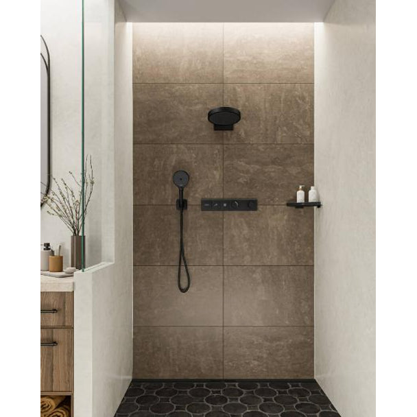 Hansgrohe RainSelect Termostatik Ankastre Banyo Bataryası 2 Çıkış Mat Siyah