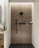 Hansgrohe RainSelect Termostatik Ankastre Banyo Bataryası 2 Çıkış Mat Siyah