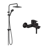 Hansgrohe Vernis Shape Mat Siyah Duş Kolonu Seti