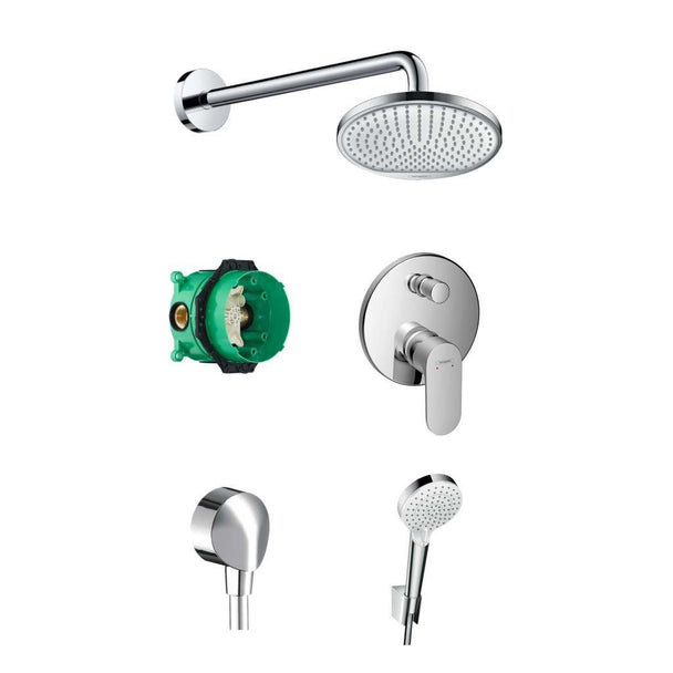 Hansgrohe Rebris S Ankastre Banyo Seti Krom