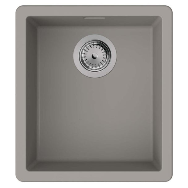 Hansgrohe S520-F350 Ankastre Granit Eviye Manuel gider seti ile Beton Grisi