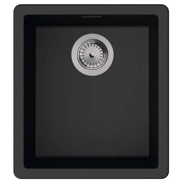Hansgrohe S520-F350 Ankastre Granit Eviye Manuel gider seti ile Grafit Siyahı