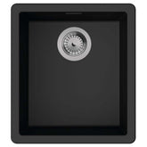 Hansgrohe S520-F350 Ankastre Granit Eviye Manuel gider seti ile Grafit Siyahı