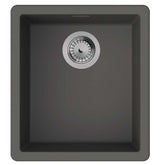 Hansgrohe S520-F350 Ankastre Granit Eviye Manuel gider seti ile Taş Grisi