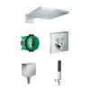 Hansgrohe Raindance Krom E300 ShowerSelect Termostatik Ankastre Banyo Seti