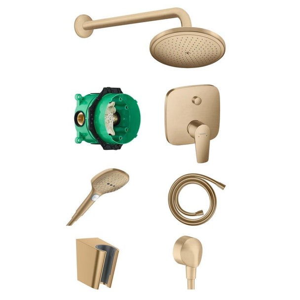 Hansgrohe Talis E Ankastre Banyo Seti Bronz - 3