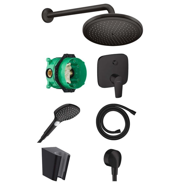Hansgrohe Talis E Ankastre Banyo Seti Mat Siyah