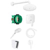 Hansgrohe Talis E Ankastre Banyo Seti Satin Beyaz - 1