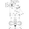 Hansgrohe Talis S Banyo Bataryası