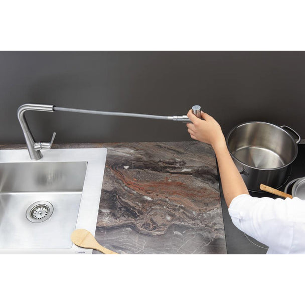 Hansgrohe Talis Select M51 Eviye Bataryası 220 Spiralli 1 jet