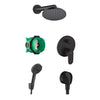 Hansgrohe Vernis Blend Ankastre Banyo Seti Satin Siyah - 2