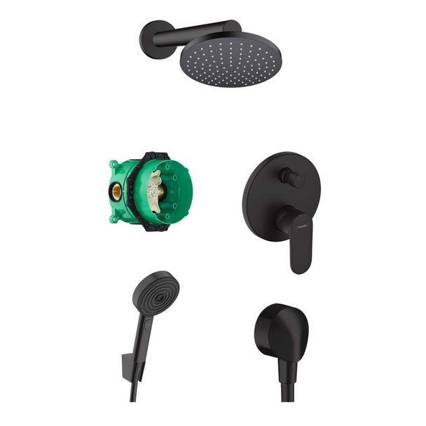 Hansgrohe Vernis Blend Ankastre Banyo Seti Mat Siyah - 2