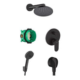 Hansgrohe Vernis Blend Ankastre Banyo Seti Mat Siyah - 2