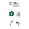 Hansgrohe Vernis Shape Ankastre Banyo Seti + Yönlendirici