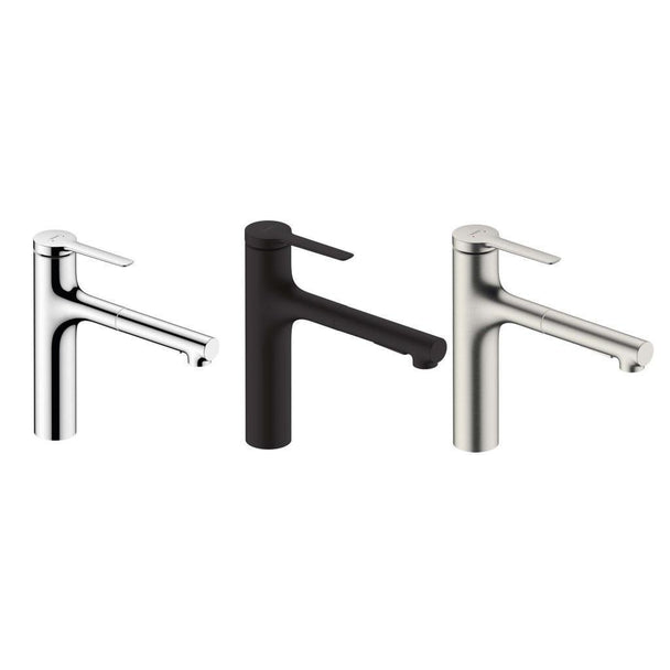 Hansgrohe Zesis M33 Tek Kollu Eviye Bataryası 160  Spiralli 2jet + SBox