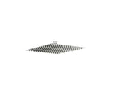 Mistillo Tepe Duşu Slim Kare 200 mm 304 Paslanmaz Metal