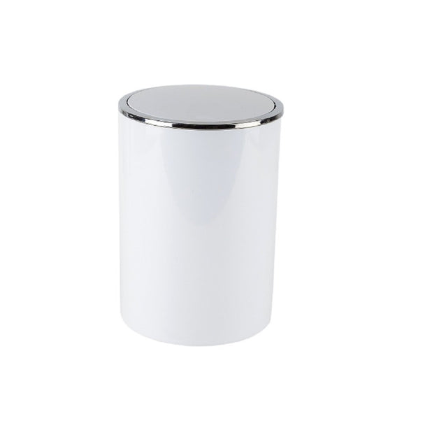 Primanova Lenox Çöp Kovası 6 lt Beyaz M-E35-01
